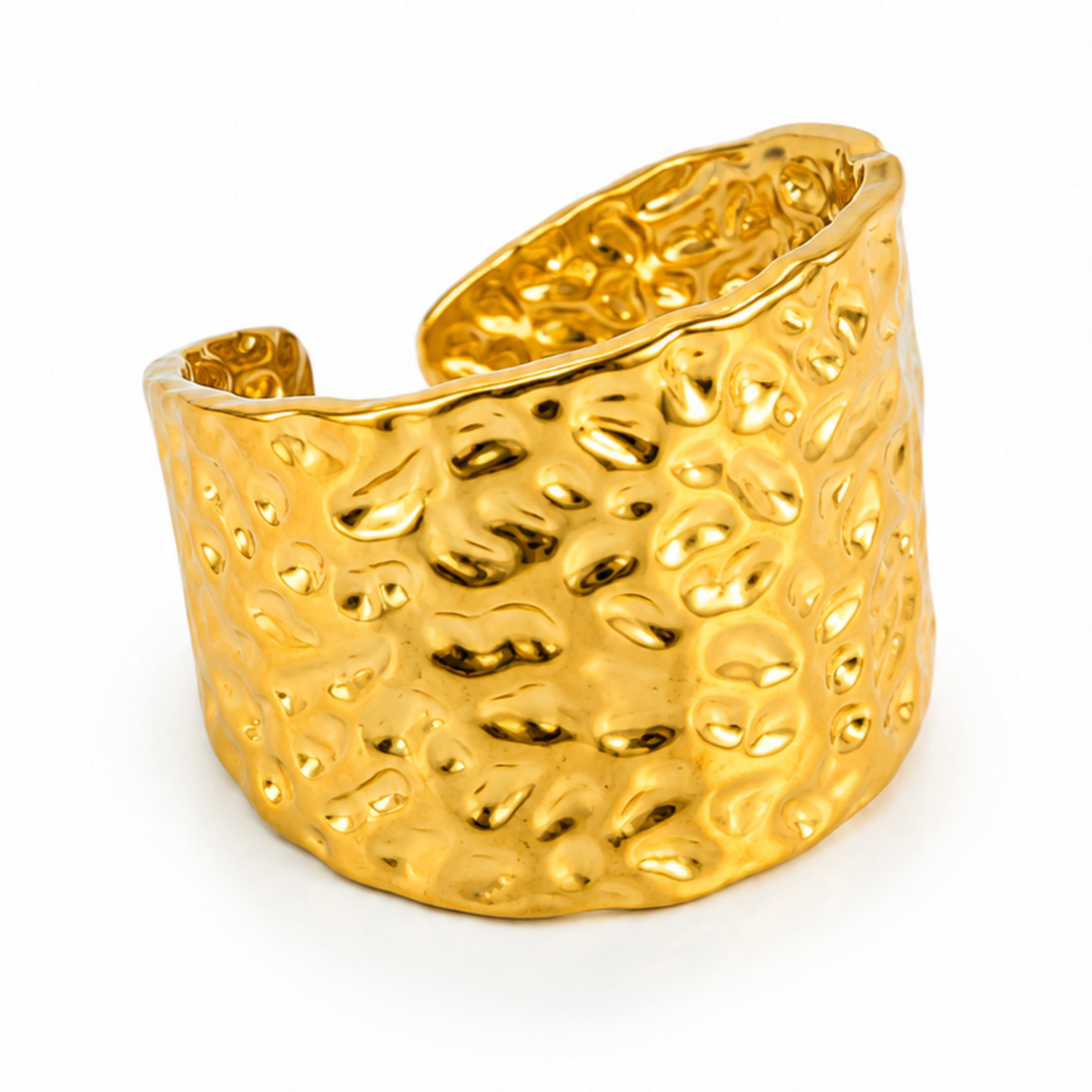 Glanzio prsteň Golden Halo nastaviteľný 87077