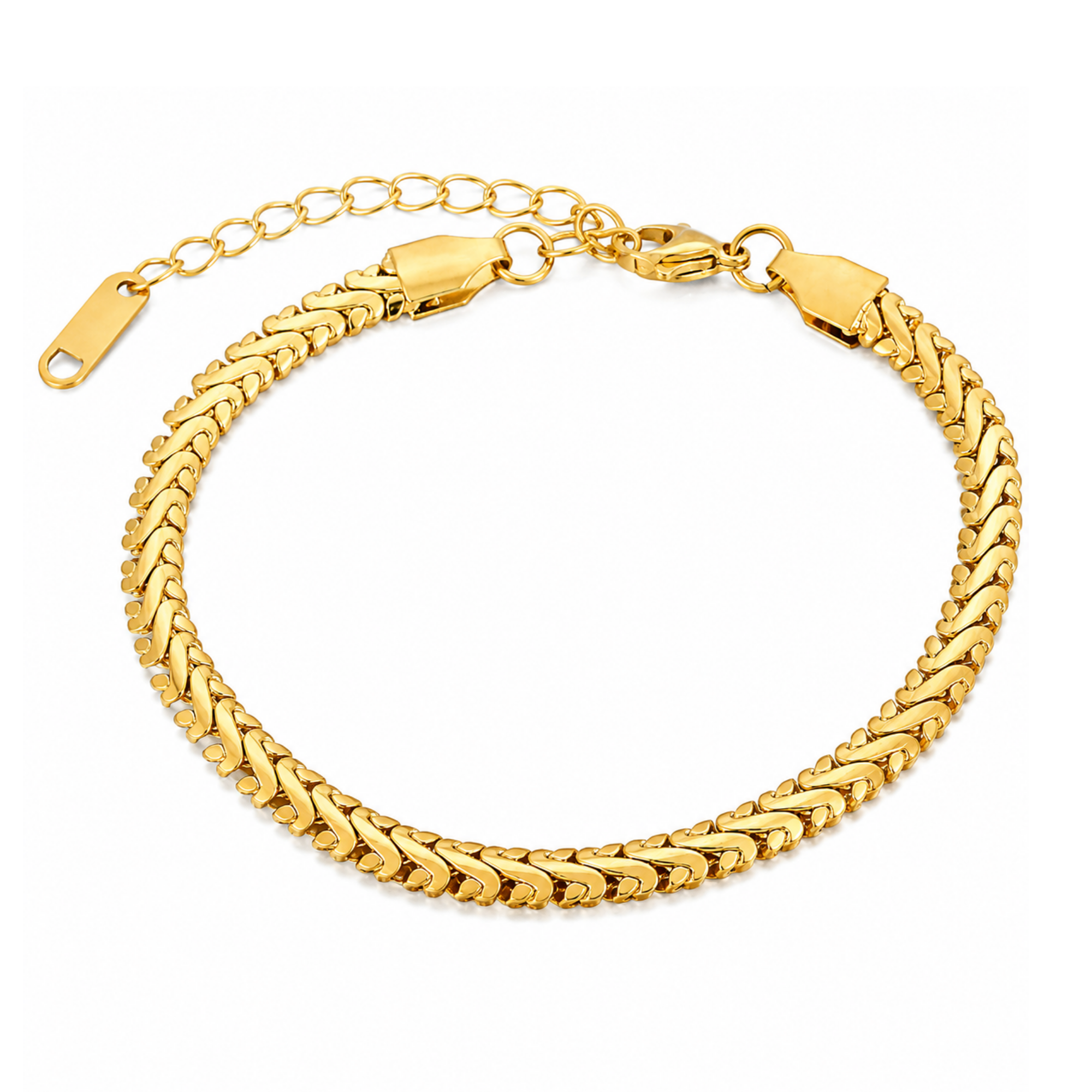 Glanzio luxusný náramok Golden Elegance 71221