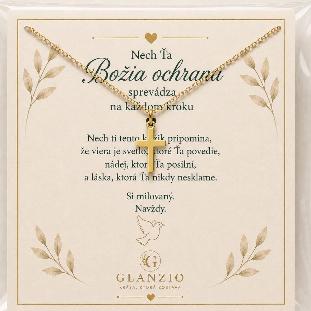 Glanzio Pre veriacich Božia ochrana - pre neho 14999