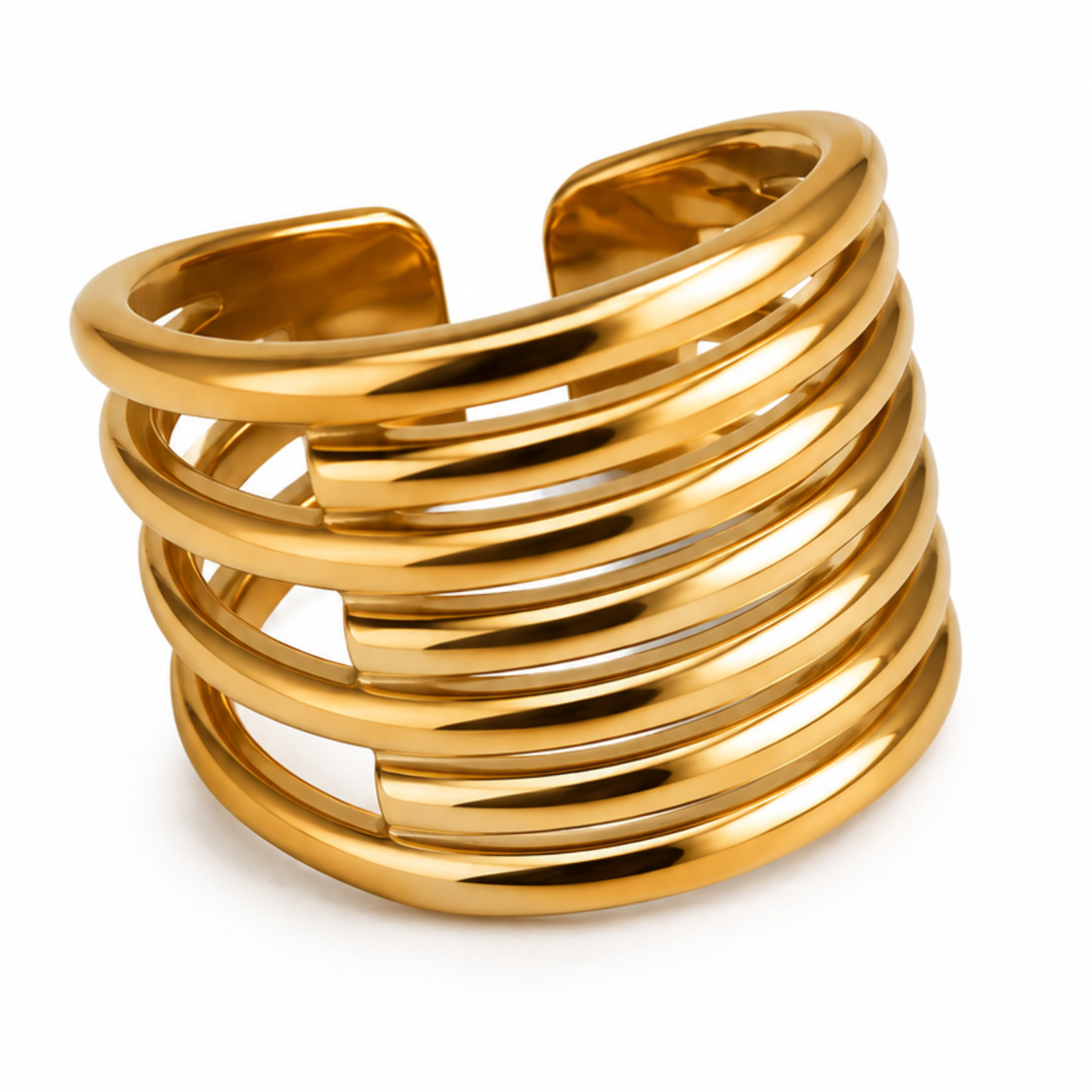 Glanzio prsteň Royal Gold nastaviteľný 87076