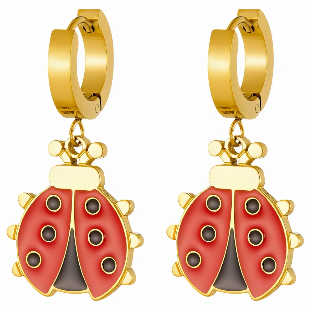 Náušnice Lucky Ladybug