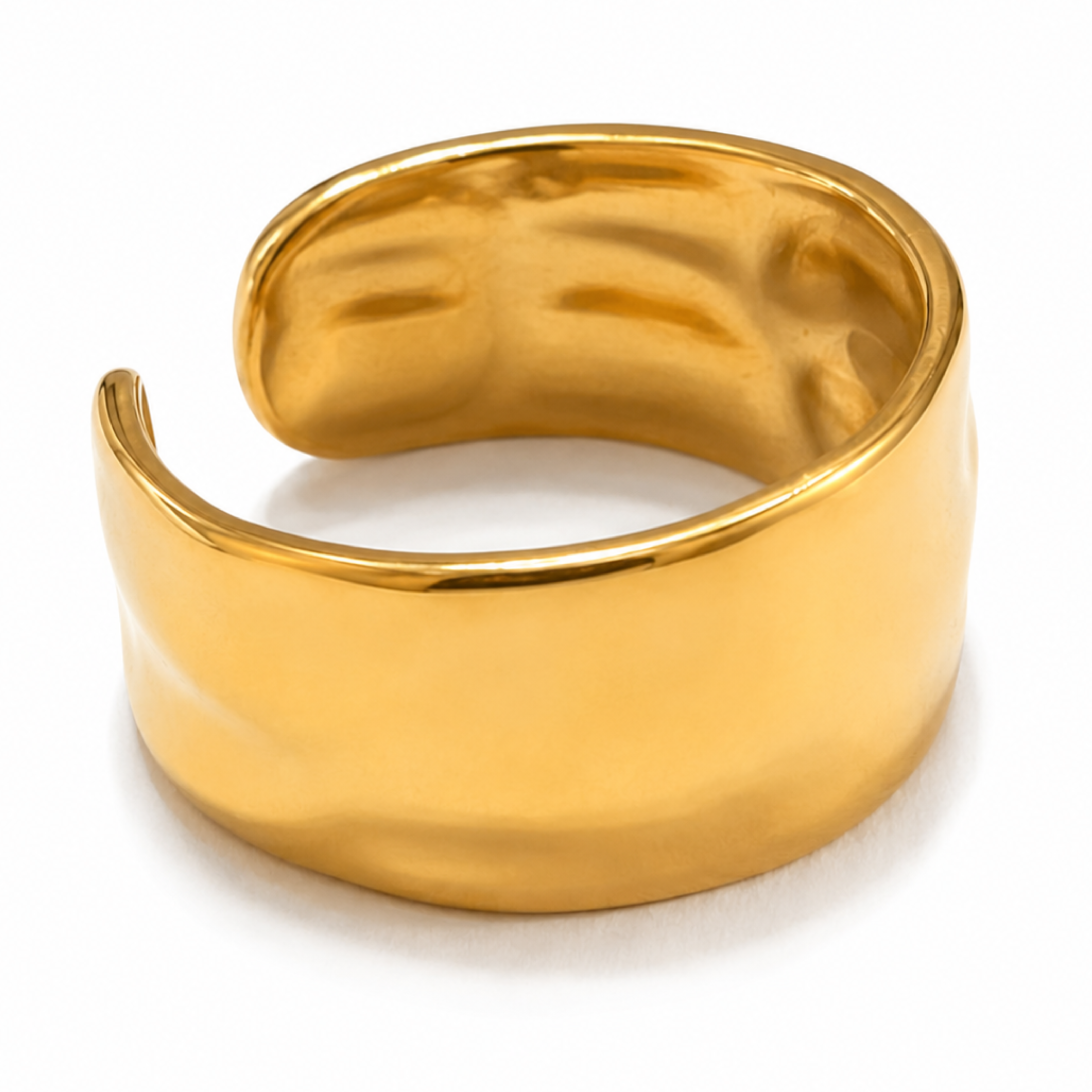 Glanzio prsteň Golden Classic nastaviteľný 88628