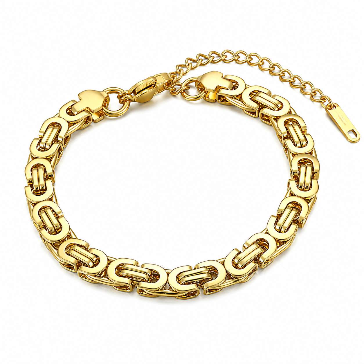 Glanzio luxusný náramok Golden link 71220