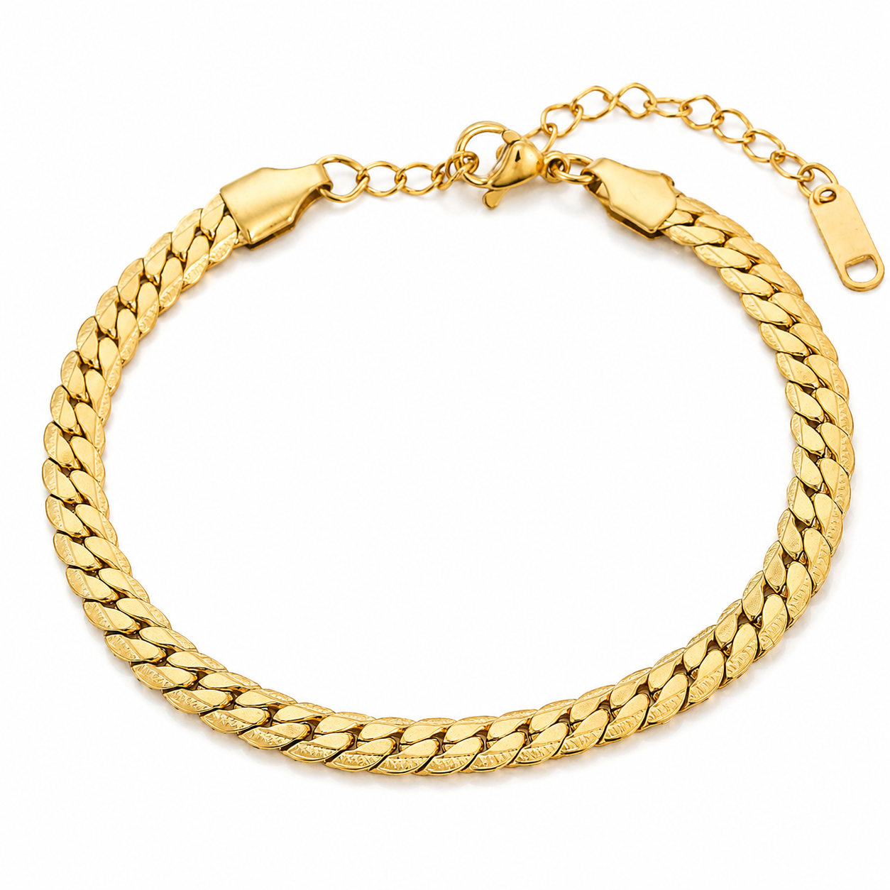 Glanzio luxusný náramok Golden Icon 71225