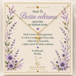 Glanzio Pre veriacich Božia ochrana - pre ňu 14998