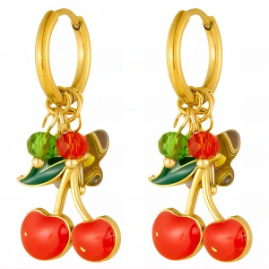 Náušnice Cherry Charm