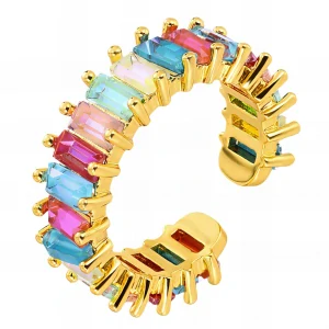 Prsteň Rainbow Luxe Gold nastaviteľný