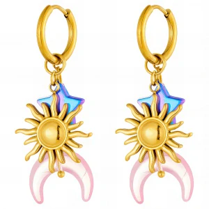 Náušnice Sun & Moon Harmony
