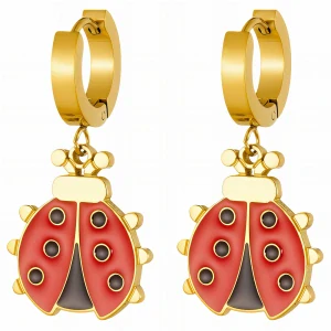 Náušnice Lucky Ladybug