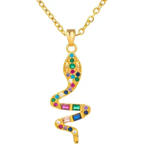 Retiazka s príveskom Rainbow Snake