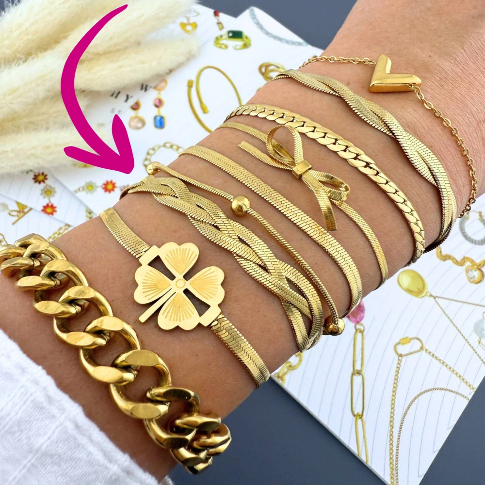 Náramok Braided Shine