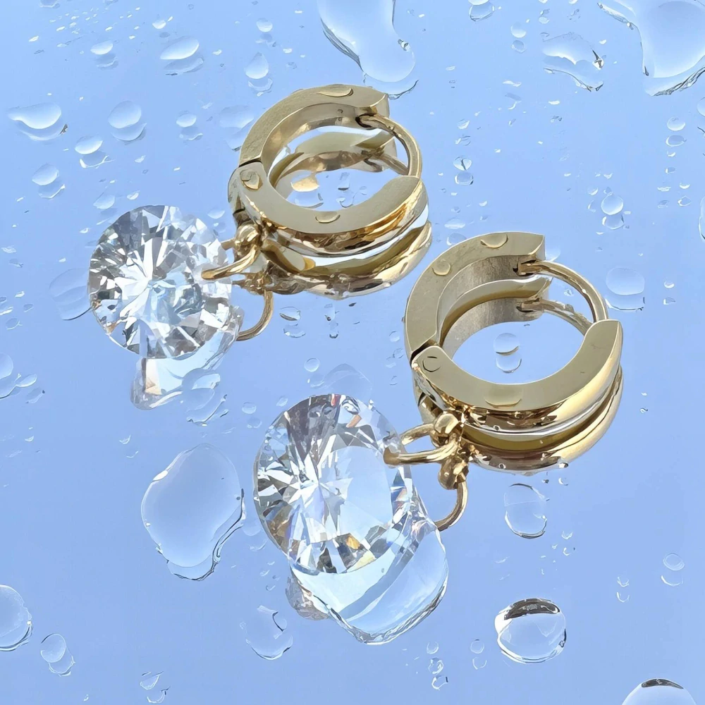 Náušnice Crystal Drop