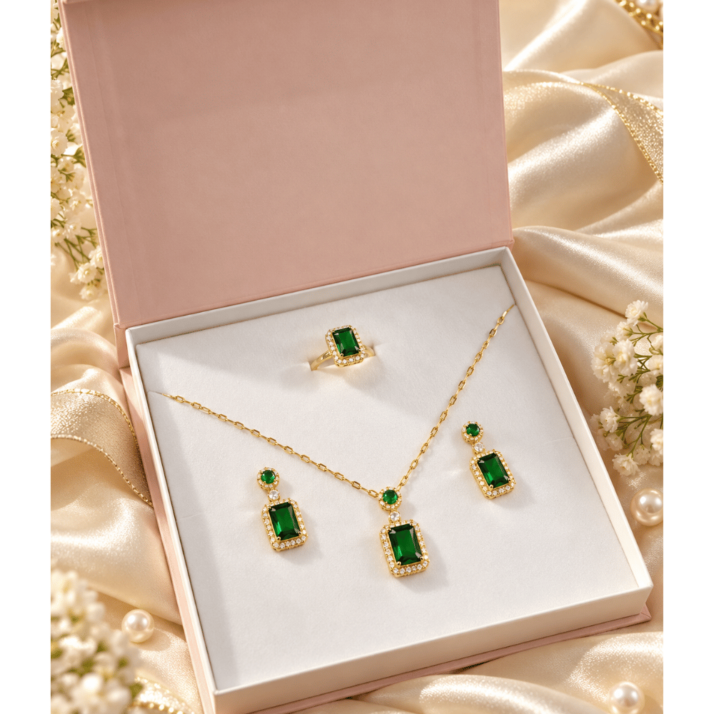 Glanzio luxusný set Emerald Elegance 11122