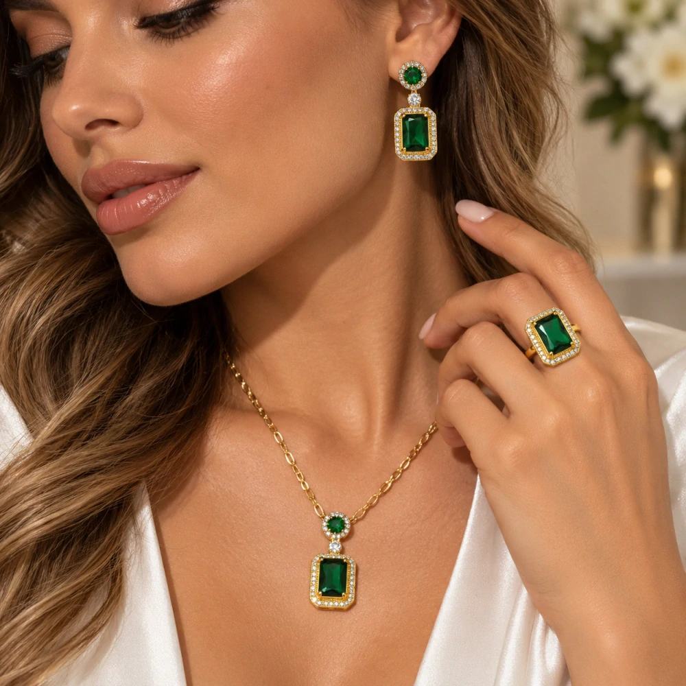 Glanzio luxusný set Emerald Elegance 11122