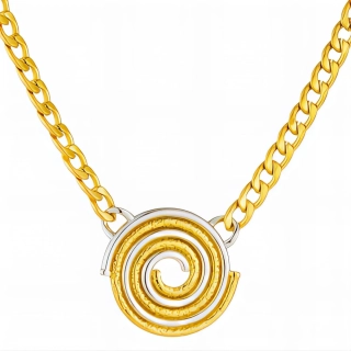 Náhrdelník Golden Spiral